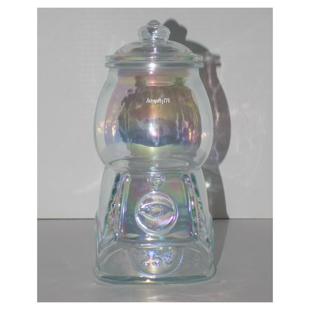 Target Bullseye’s Playground Iridescent Glass Gumball Machine - Picture 2 of 3